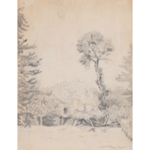 Landscape with Trees